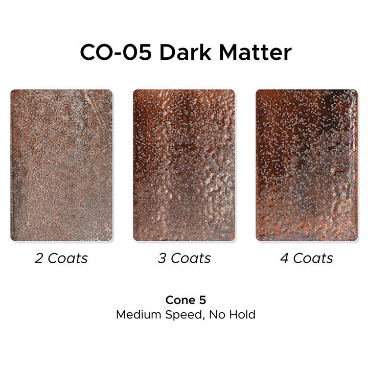 Amaco Cosmos Dark Matter Brush-on Glaze