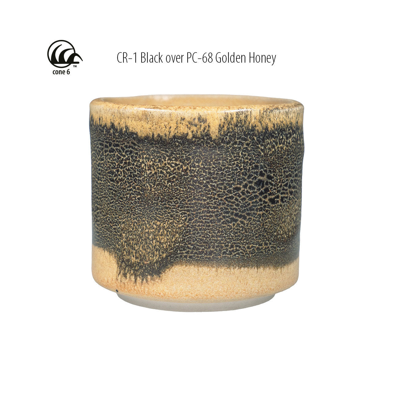 Amaco Crawls Black Brush-on Glaze