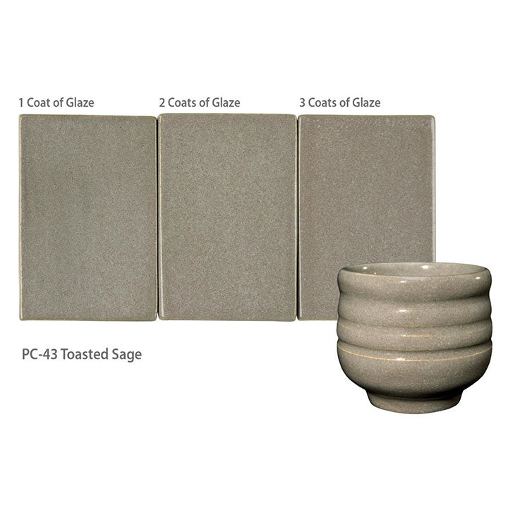 Amaco Potter's Choice Toasted Sage Brush-on Glaze