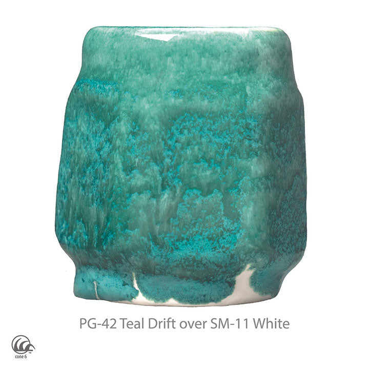 Amaco Teal Drift Phase Brush-on Glaze