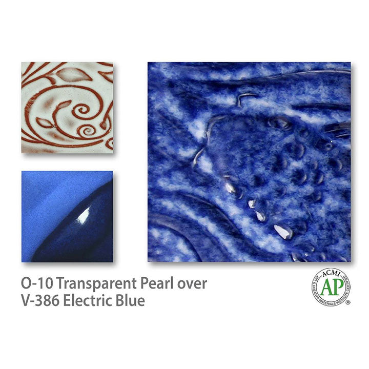 Amaco Velvet Electric Blue Brush-on Underglaze