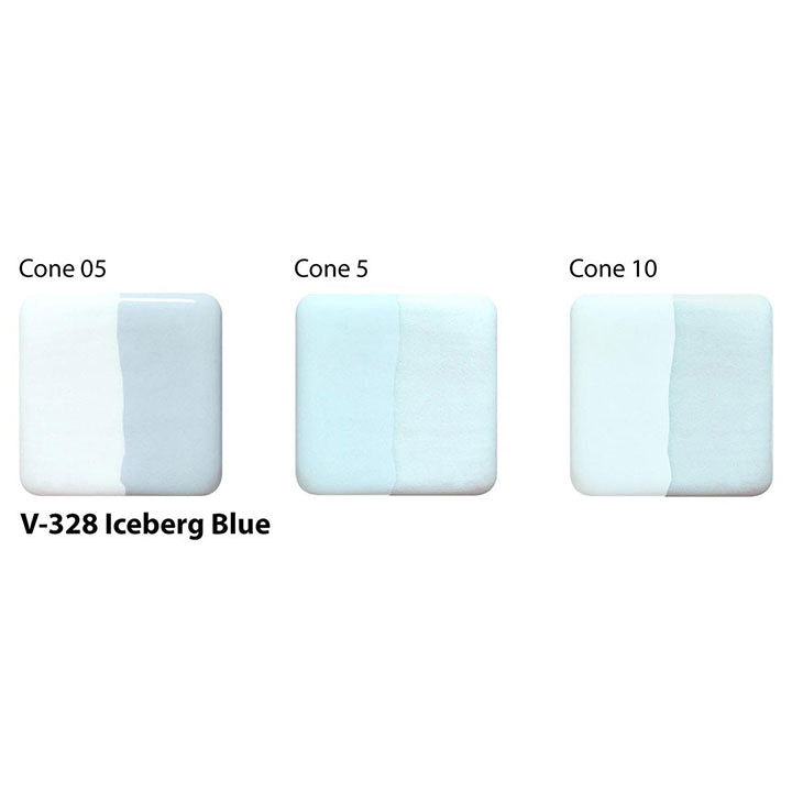 Amaco Velvet Iceberg Blue Brush-on Underglaze