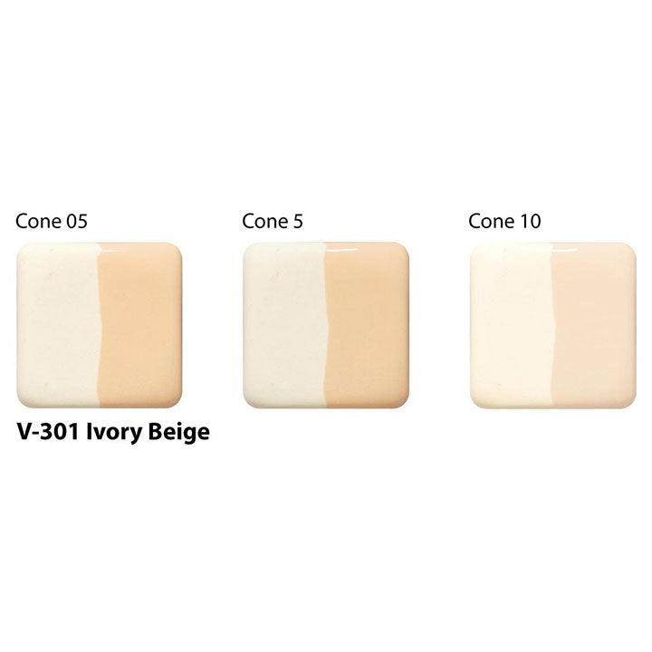 Amaco Velvet Ivory Beige Brush-on Underglaze