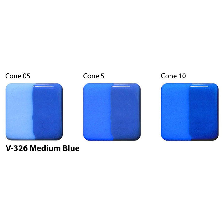 Amaco Velvet Medium Blue Brush-on Underglaze