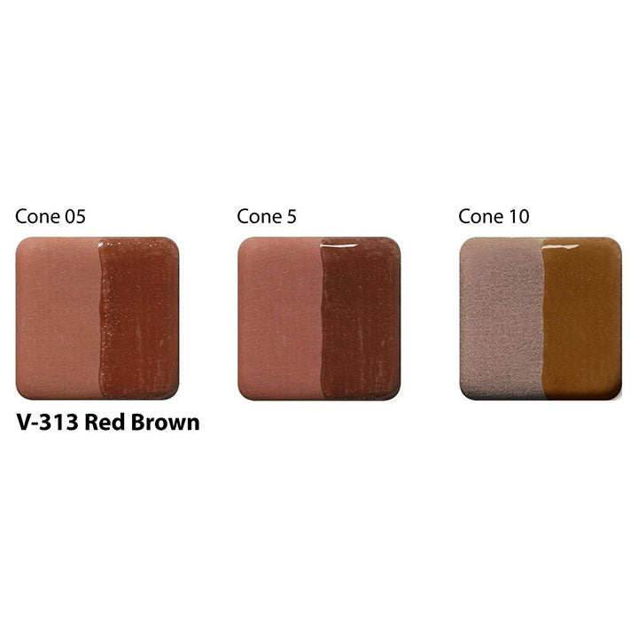 Amaco Velvet Red Brown Brush-on Underglaze