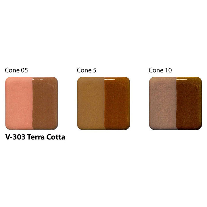 Amaco Velvet Terra Cotta Brush-on Underglaze