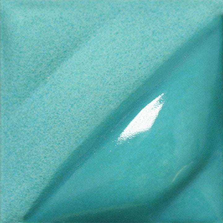 Amaco Velvet Turquoise Blue Brush-on Underglaze