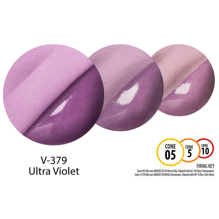 Amaco Velvet Ultra Violet Brush-on Underglaze