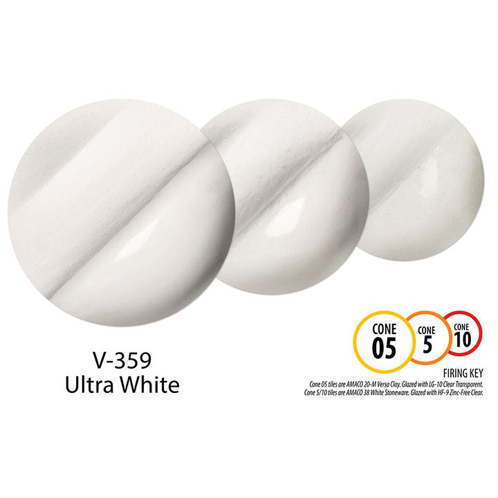 Amaco Velvet Ultra White Brush-on Underglaze