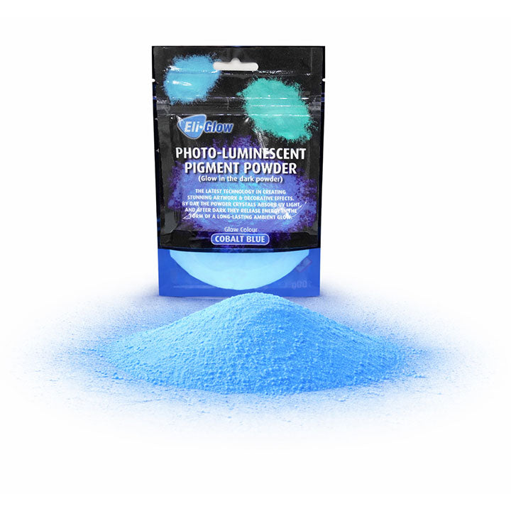 Eli-Glow Cobalt Blue Photo Luminescent Pigment Powder