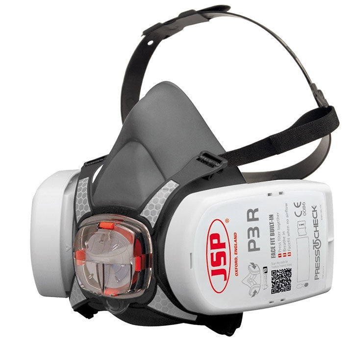 JSP Force 8 Respiratory Mask with PressToCheck P3 Filters