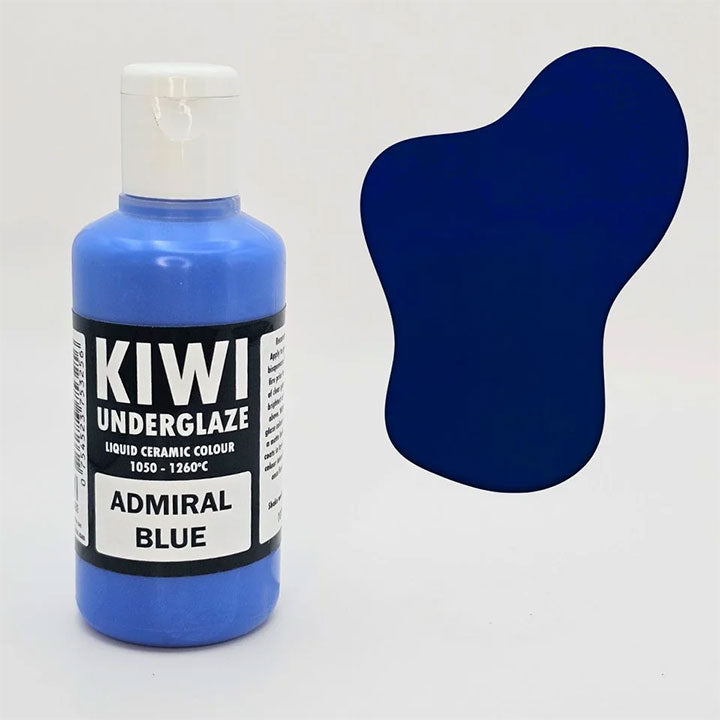 Kiwi Admiral Blue Brush-on Underglaze