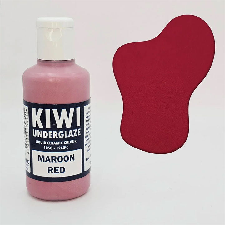 Kiwi Maroon Red Brush-on Underglaze