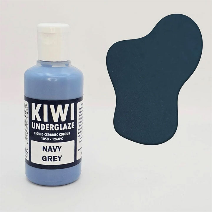 Kiwi Navy Grey Brush-on Underglaze