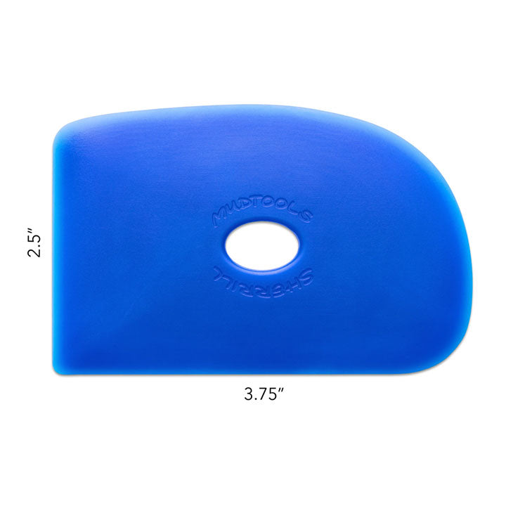 Mudtools Blue Firm Flexible Polymer Rib