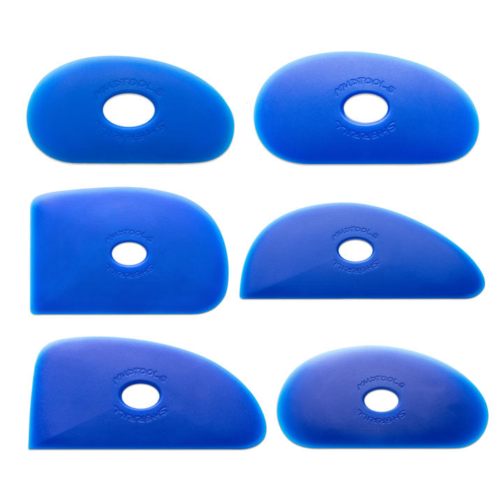Mudtools Blue Firm Flexible Polymer Rib