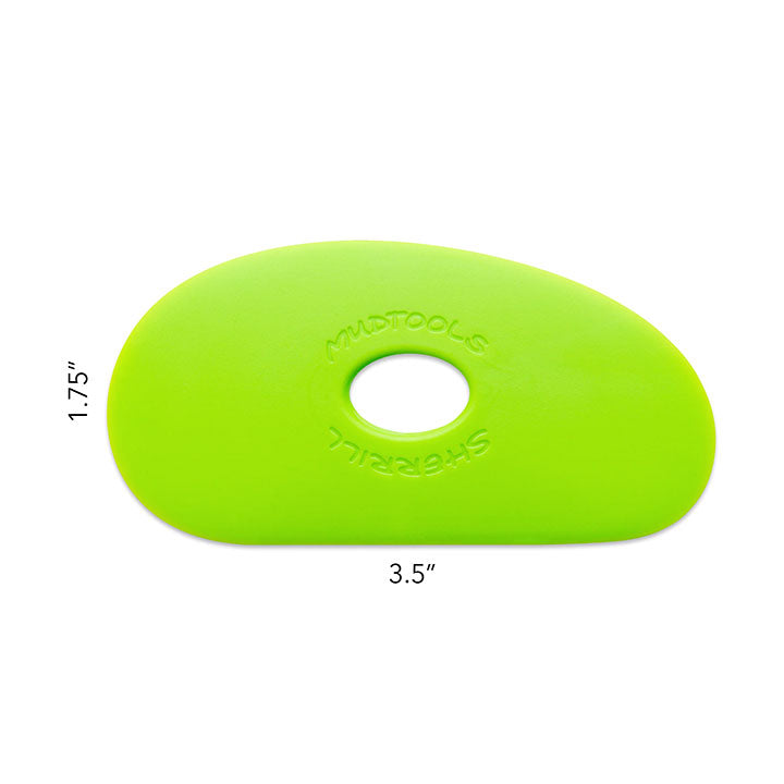 Mudtools Green Medium Flexible Polymer Rib