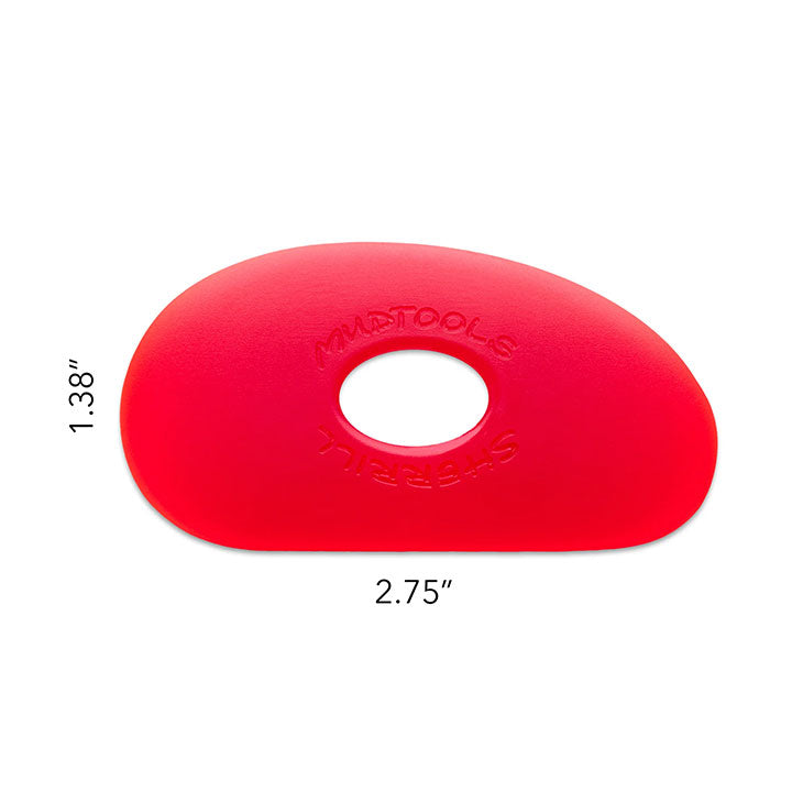 Mudtools Red Very Soft Flexible Polymer Rib