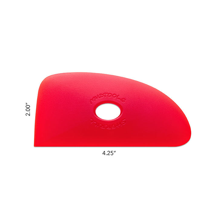 Mudtools Red Very Soft Flexible Polymer Rib