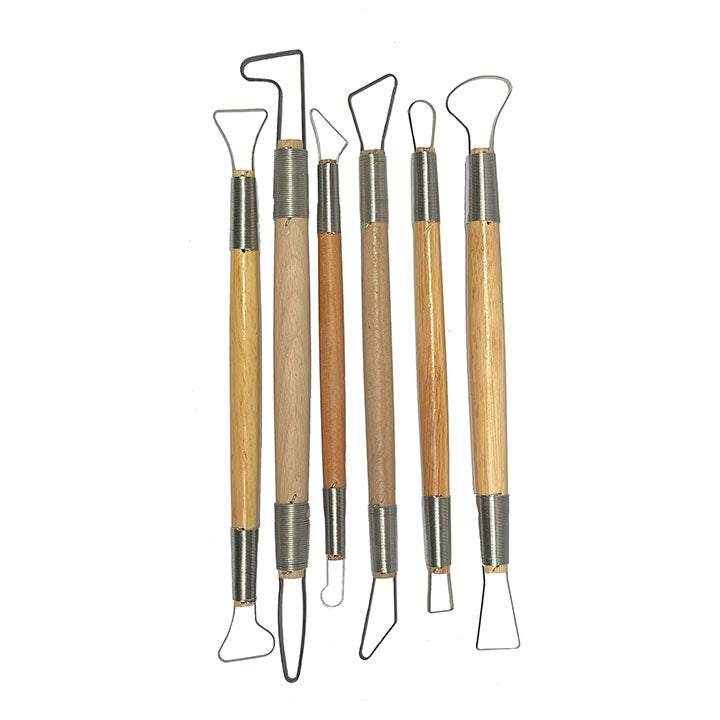 Potterycrafts Double Ended Wire Loop Pottery Tool Set