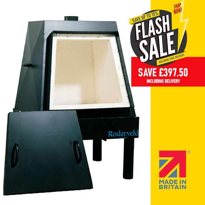 Roderveld Raku 240 Litre Propane Gas Pyramid Kiln