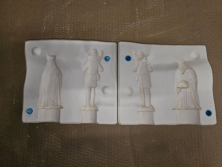 Potterycrafts Shepherd Boy & Third Wise Man Plaster Mould