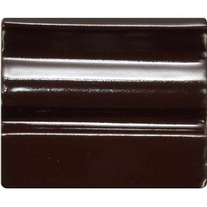 Spectrum Chocolate Brown Low Fire Brush-on Glaze