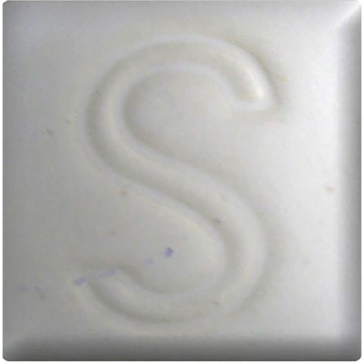 Spectrum Satin White Low Fire Brush-on Glaze