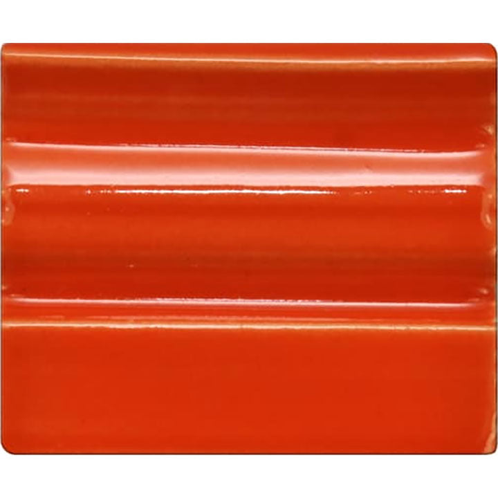 Spectrum Neon Orange Low Fire Brush-on Glaze