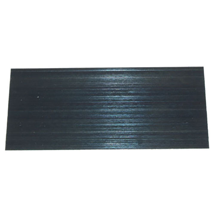 Tiranti Blue Steel Thick Rectangular Kidney Scraper