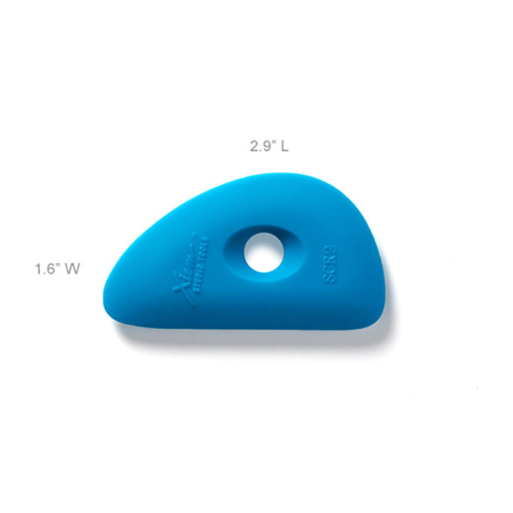 Xiem Tools Blue Firm Silicone Rib
