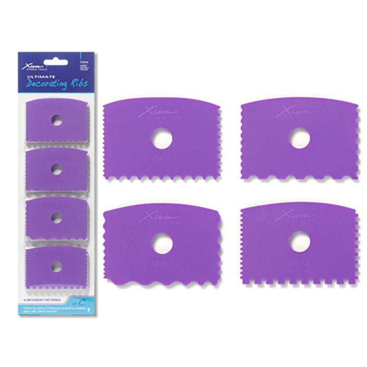 Xiem Tools Set C Ultimate Decorating Ribs