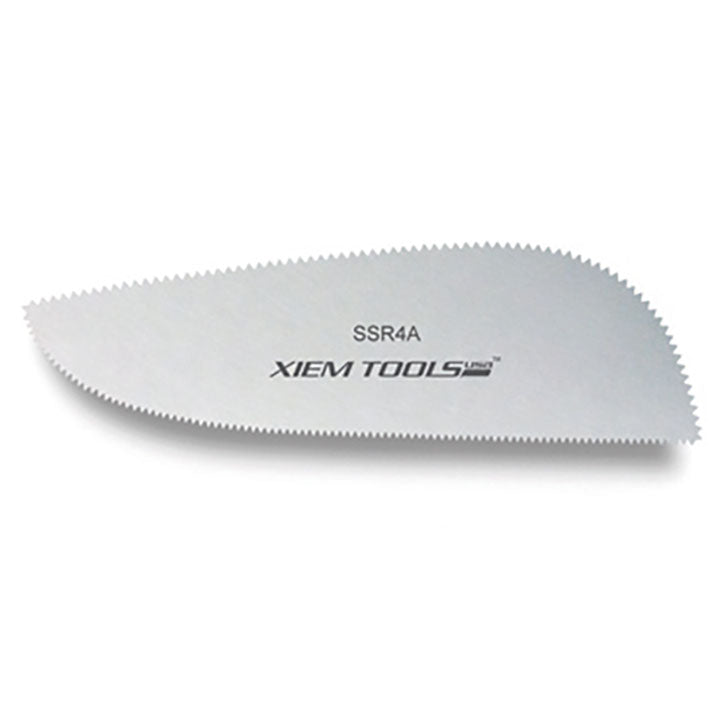 Xiem Tools Stainless Serrated Steel Clay Rib