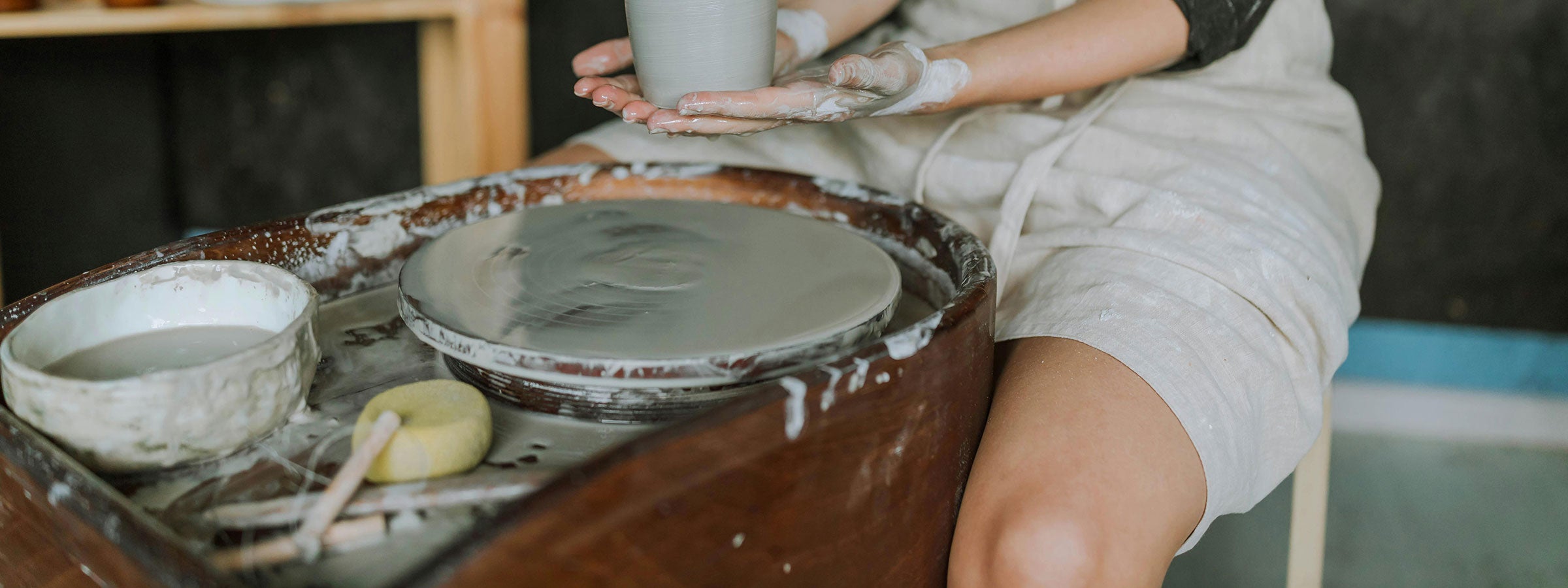 Traditional Pottery Wheels