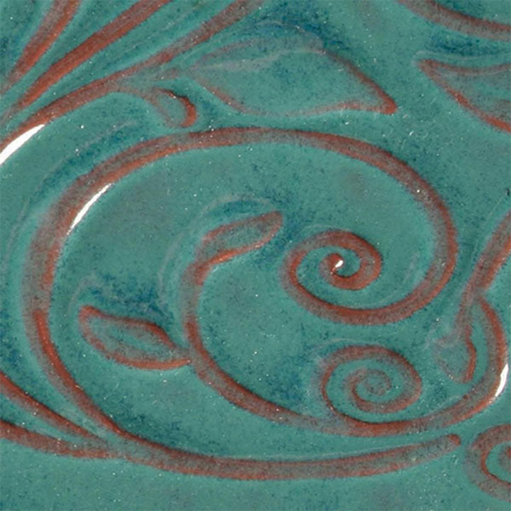 Amaco Opalescent Turquoise Brush-on Glaze