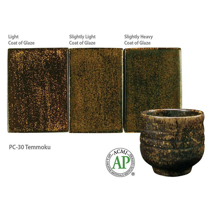 Amaco Potter's Choice Temmoku Brush-on Glaze