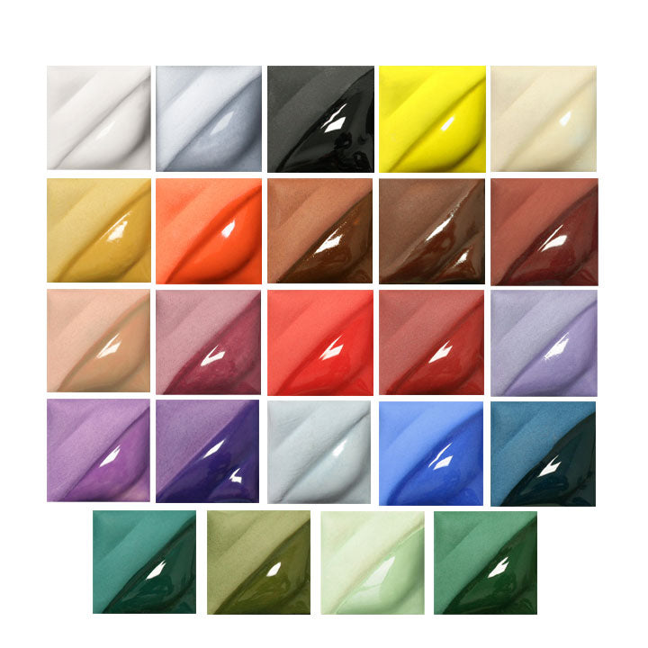 Amaco Velvet Underglaze 24 Palette Pack B24