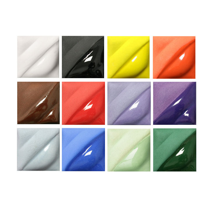 Amaco Velvet Underglaze 12 Palette Pack B12