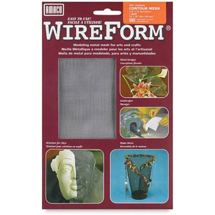 Amaco WireForm Aluminium Woven Sparkle Mesh