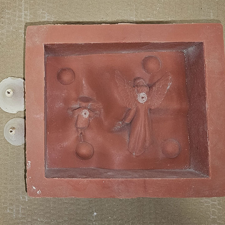 Potterycrafts Baby Jesus and Angel Silicone Mould