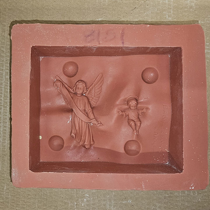 Potterycrafts Baby Jesus and Angel Silicone Mould
