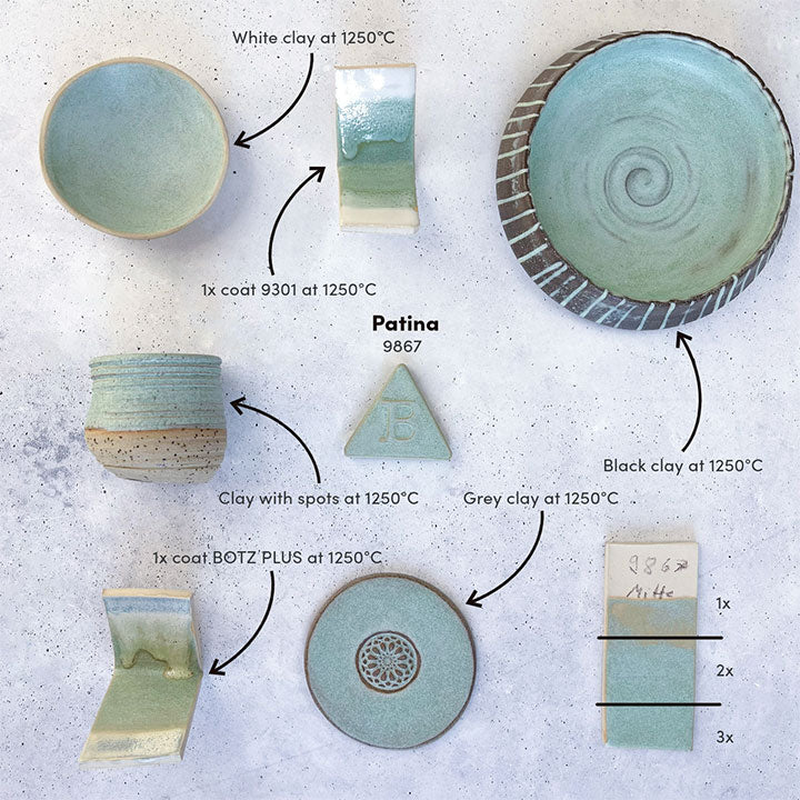 Botz Patina Stoneware Brush-on Glaze