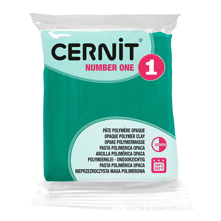 Cernit Number One Green Polymer Clay