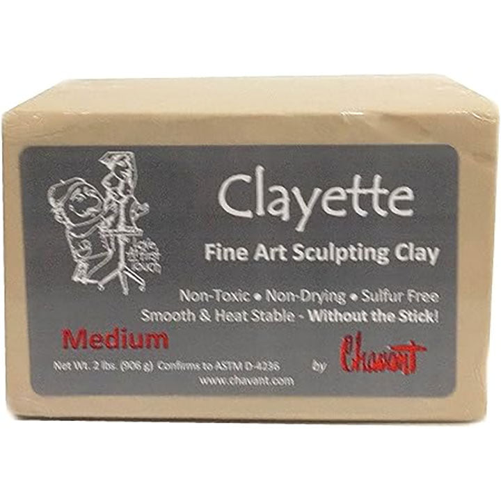 Chavant Medium Clayette Fine Art Sculpting Clay