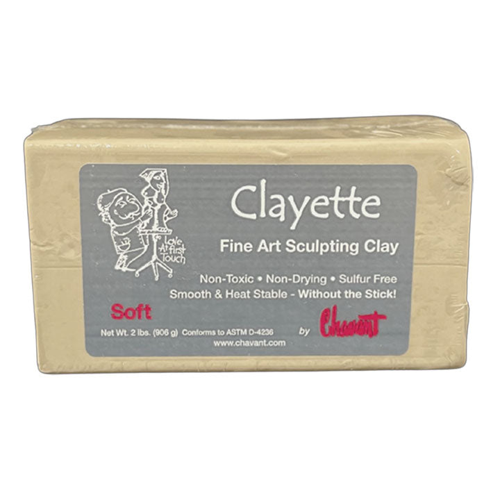 Chavant Soft Clayette Fine Art Sculpting Clay