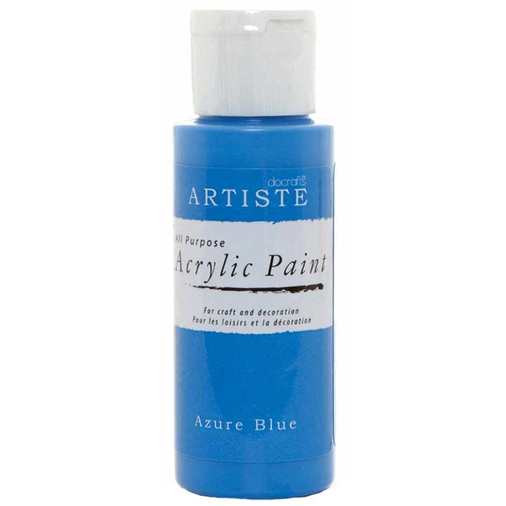 DoCrafts Artiste Azure Blue Acrylic Paint