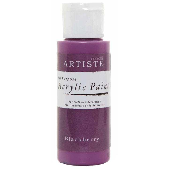 DoCrafts Artiste Blackberry Acrylic Paint