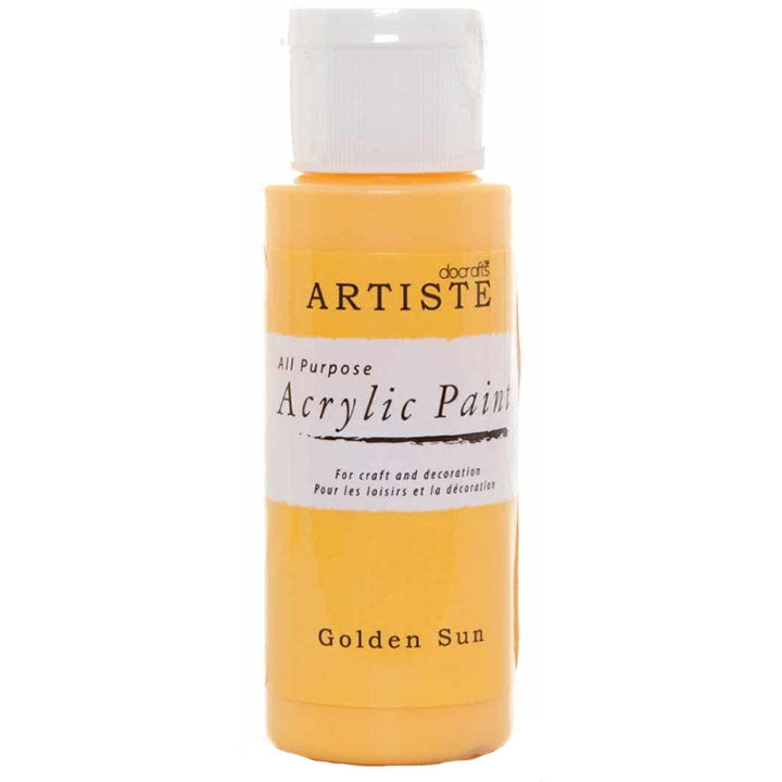DoCrafts Artiste Golden Sun Acrylic Paint