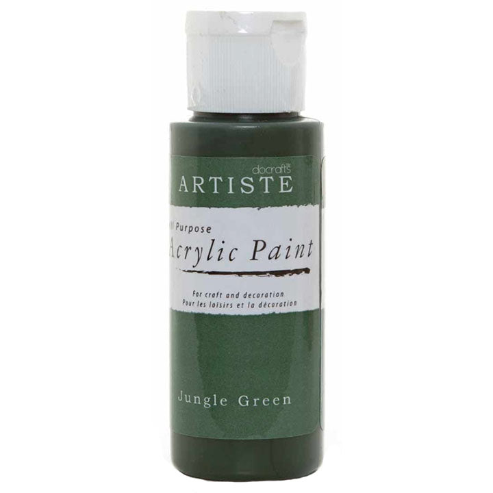 DoCrafts Artiste Jungle Green Acrylic Paint