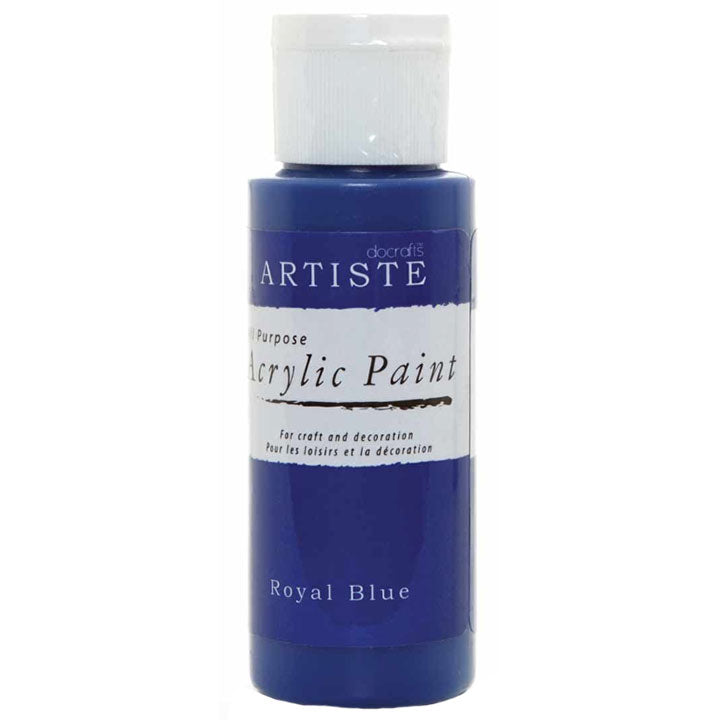 DoCrafts Artiste Royal Blue Acrylic Paint